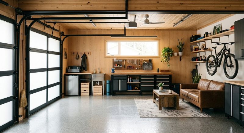 Attached Garage Renovation in Alpharetta, GA