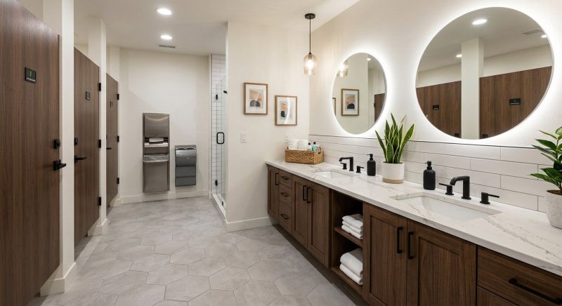 Office Bathroom Renovation in Arvada, CO