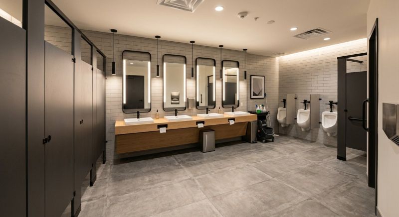 Office Restroom Renovation in Denver County, CO