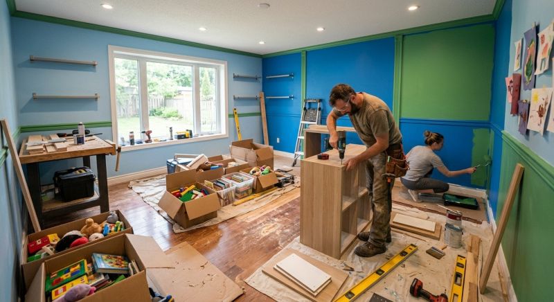 Rec Room Renovation in Littleton, CO
