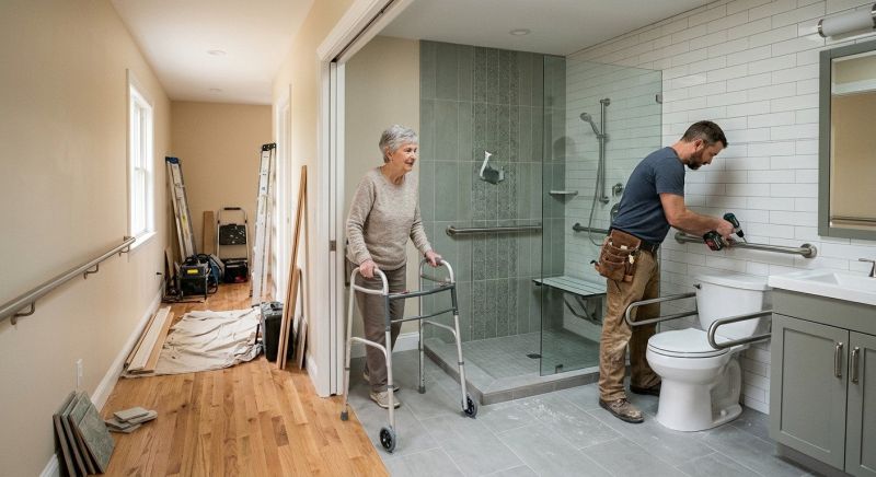 Ada Bathroom Installation in Alpharetta, GA
