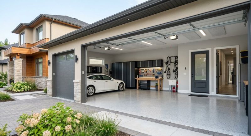 Attached Garage Renovation in Alpharetta, GA
