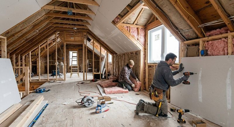 Attic Finishing in Alpharetta, GA