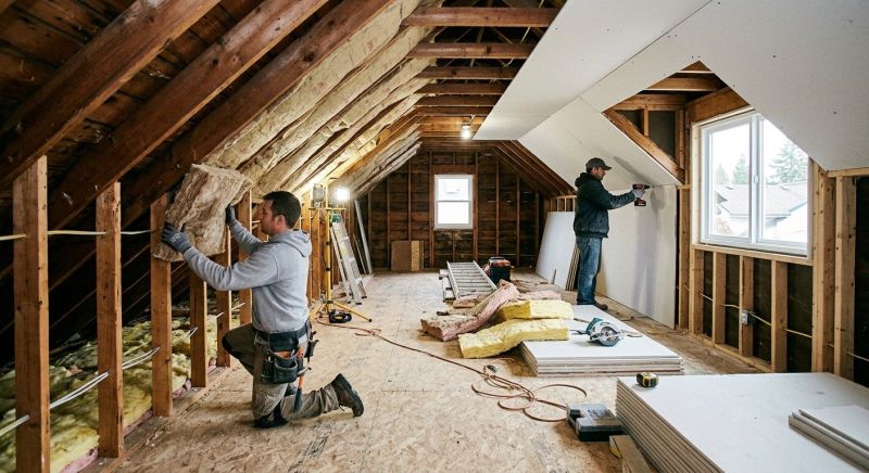 Garage Attic Remodeling in Conroe, TX