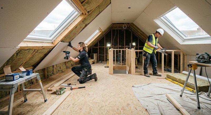 Garage Attic Remodeling in Conroe, TX