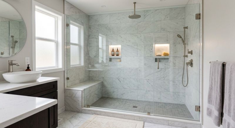 Granite Shower Installation in Venice, FL