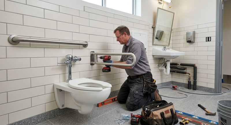 Handicap Bathroom Installation in Alpharetta, GA