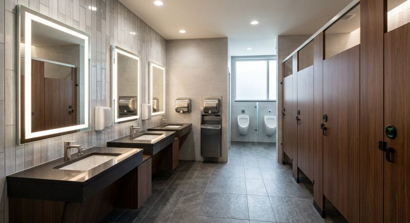 Industrial Bathroom Renovation in Arvada, CO