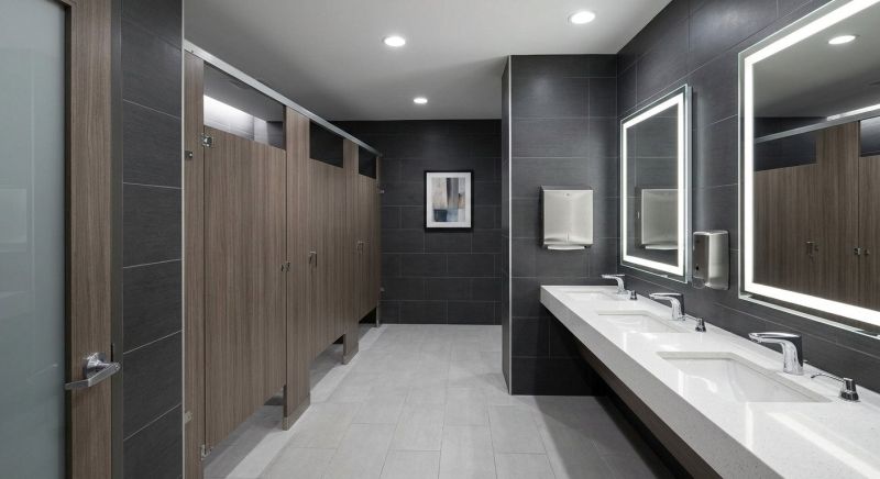 Industrial Bathroom Renovation in North Charleston, SC