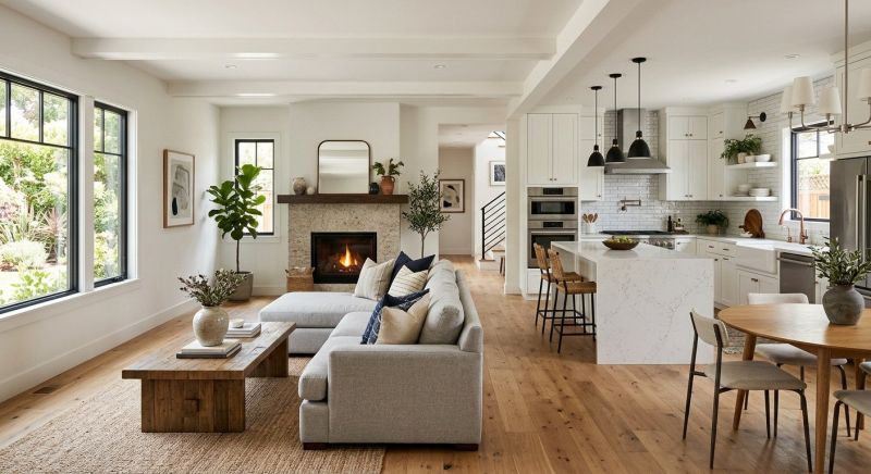 Living Room Renovation in Alpharetta, GA