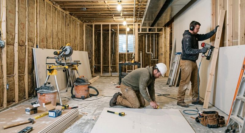 Man Cave Construction in Alpharetta, GA