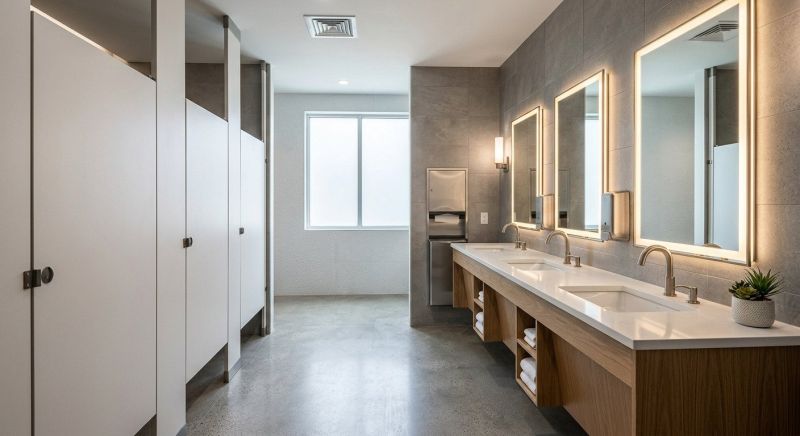 Office Restroom Renovation in Boulder, CO