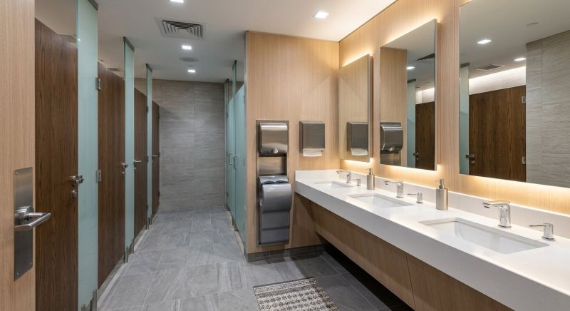 Office Restroom Renovation in Denver County, CO
